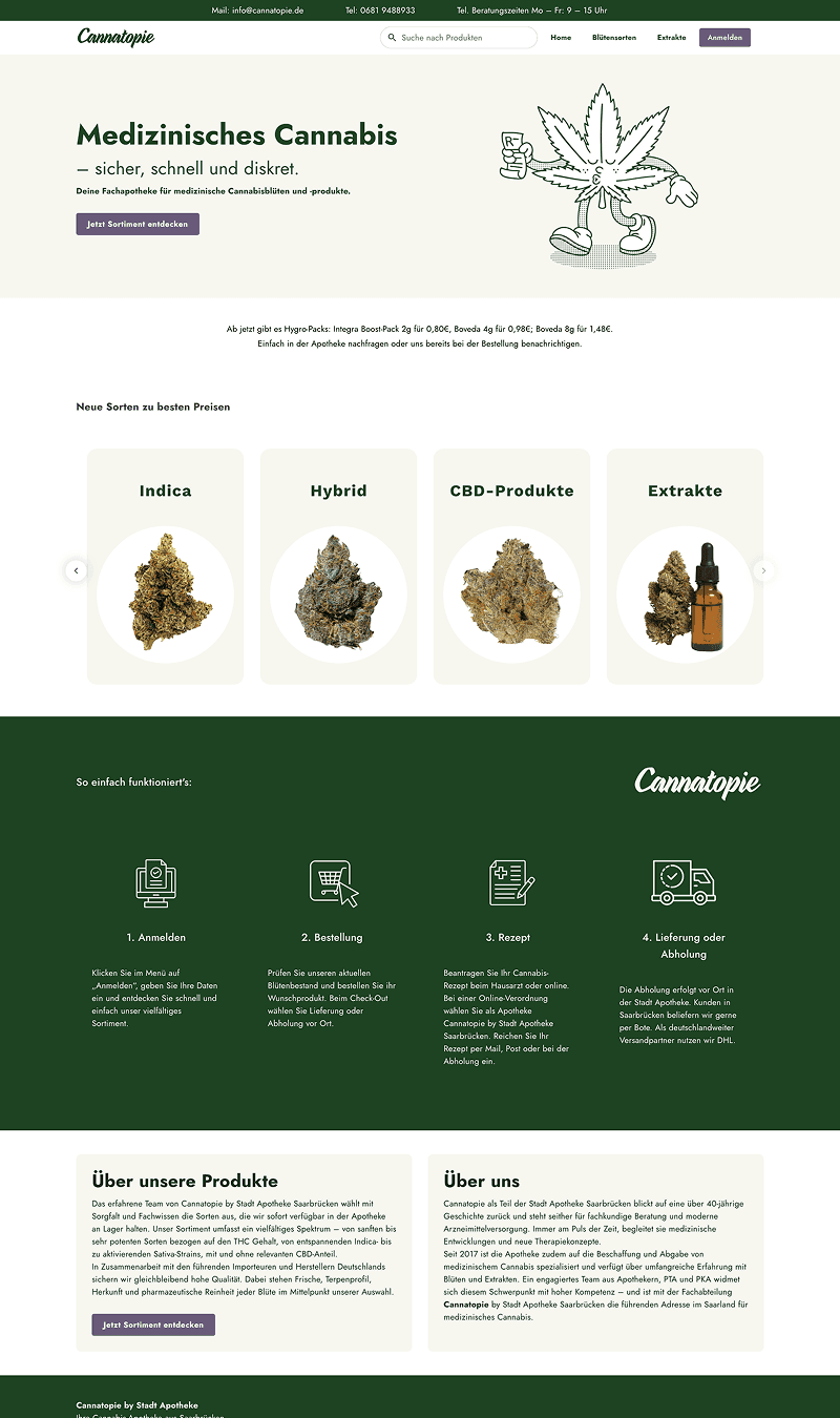 Cannatopie Apotheke – Zur Startseite