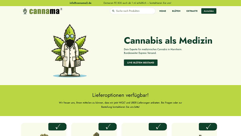 Cannama2 Apotheke – Zur Startseite