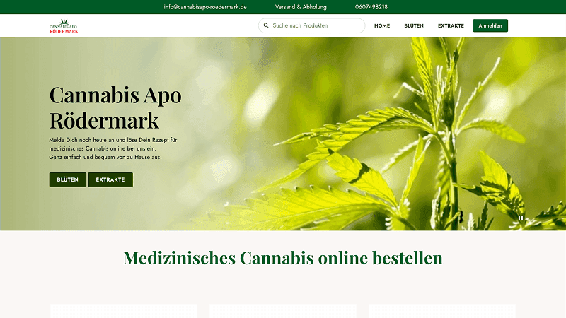 Cannabis Apo Rödermark Apotheke – Zur Startseite