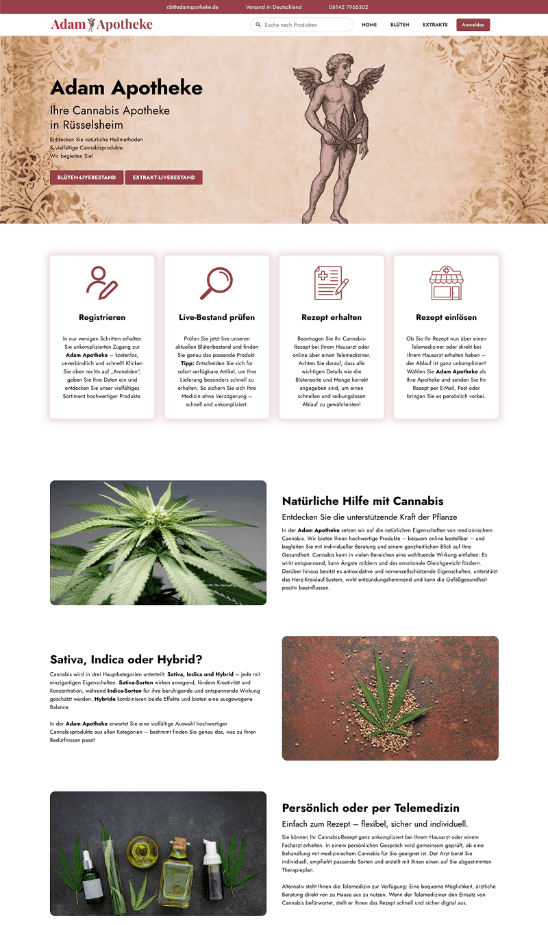 Cannabis Adam Apotheke Apotheke – Zur Startseite
